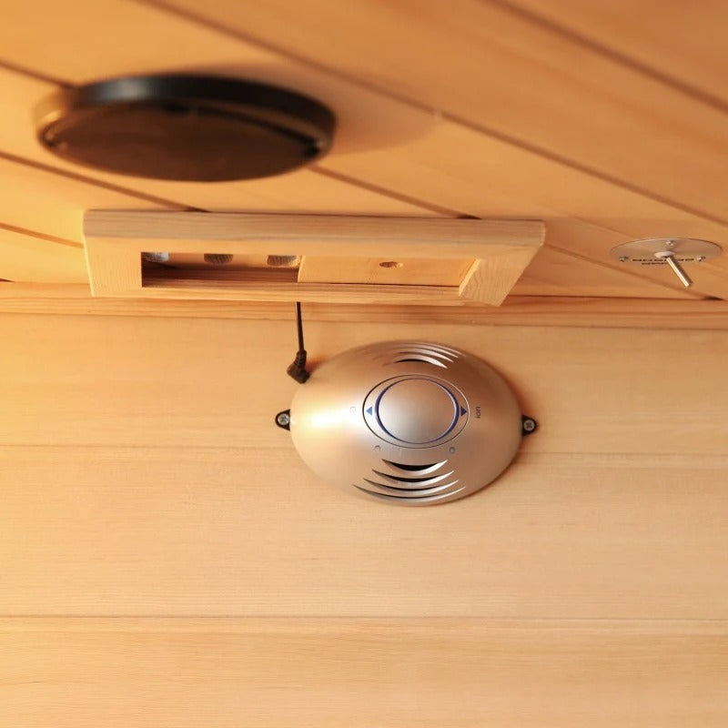 Sauna de infrarrojos con paneles de carbono 3200W LUXE 4 lugares - SNÖ