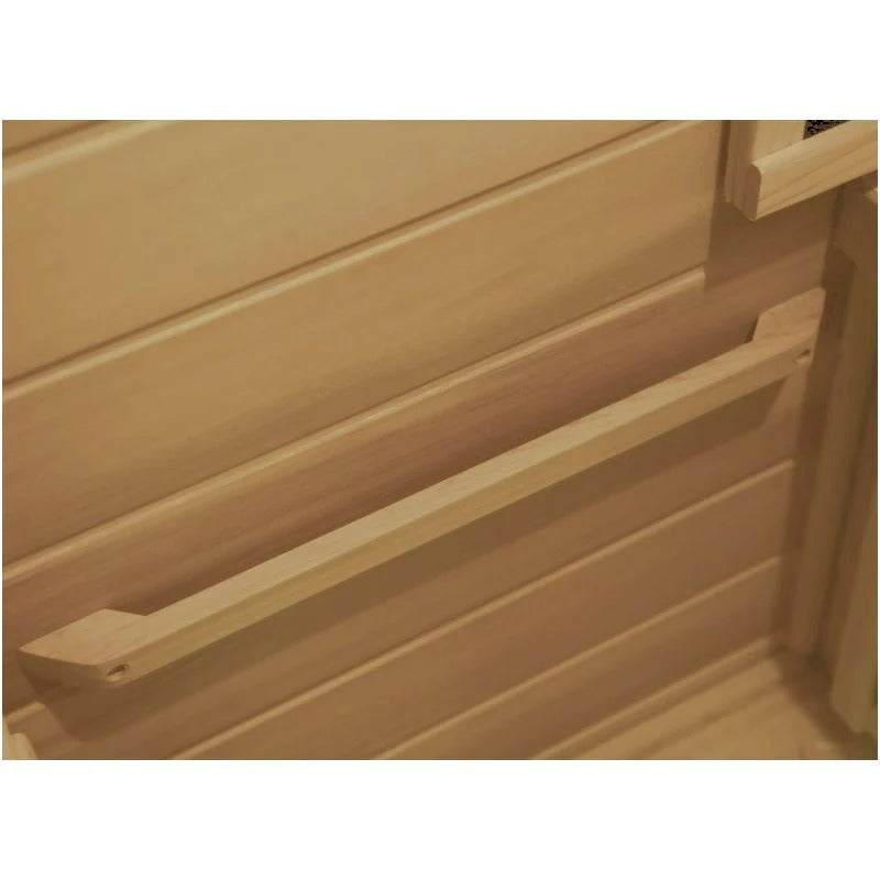 Sauna de infrarrojos con paneles de carbono LUXE 2160W 2 lugares - SNÖ